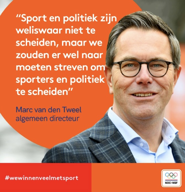 Politiek en sport: behoed sporters voor onmogelijke vragen